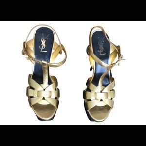 YSL Tribute Platform Gold-SOLD